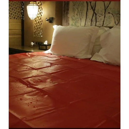 Waterproof Adult Bed Sheets – PVC Vinyl Mattress Cover for Protection and Comfort.